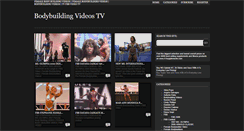 Desktop Screenshot of iambodybuilding.tv